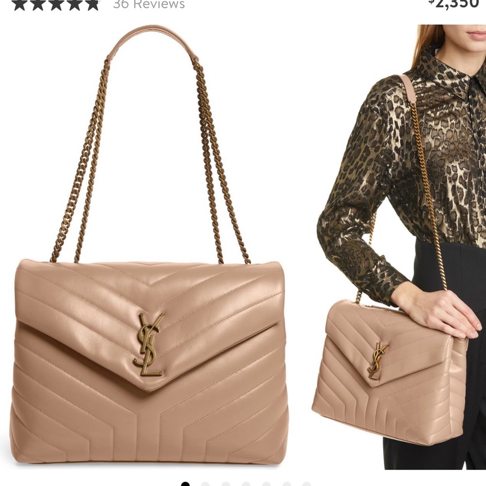 Saint Laurent Medium Loulou Matelasse